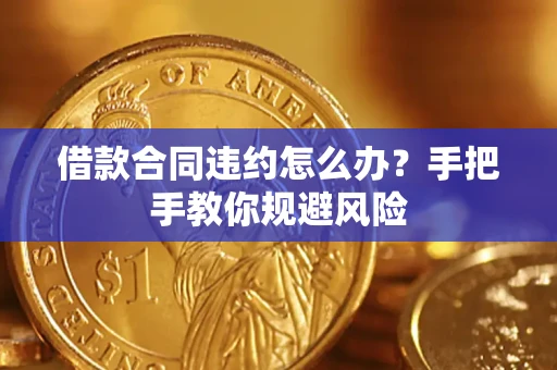 北京借款合同违约怎么办？手把手教你规避风险