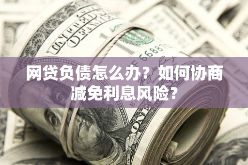 北京网贷负债怎么办？如何协商减免利息风险？